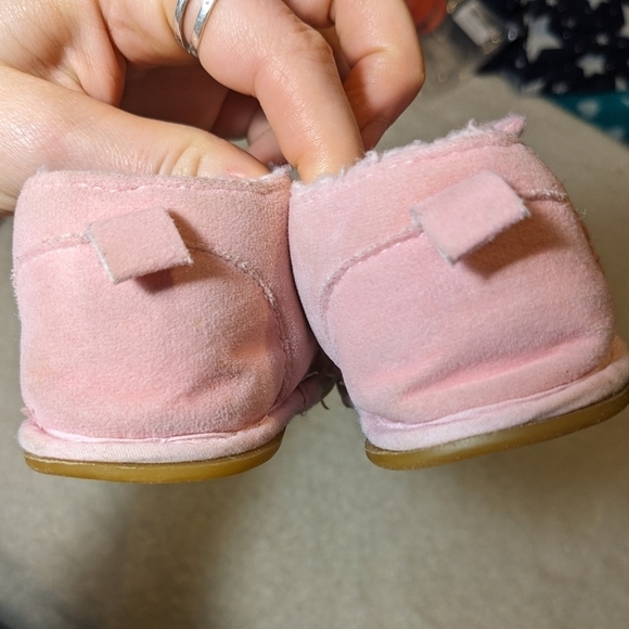 Baby faux suede lace up sneakers - Picture 6 of 6